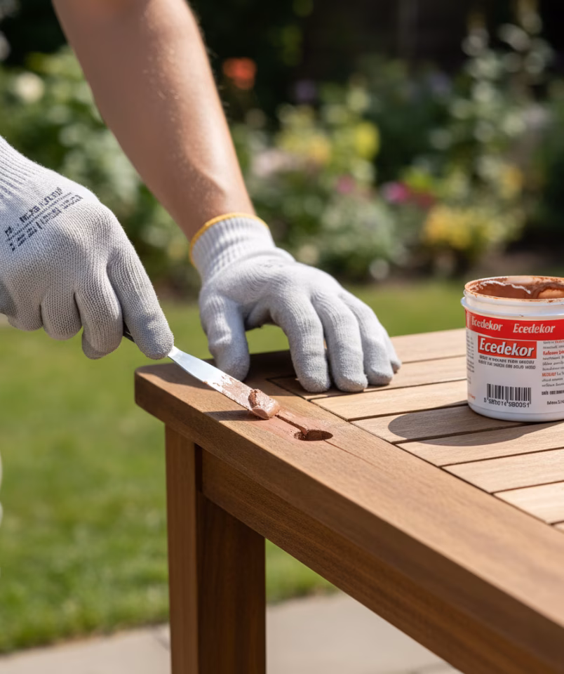 Ahşap Tamir Macunu 200 gr Bardak – Çatlak Delik Dolgu Macunu