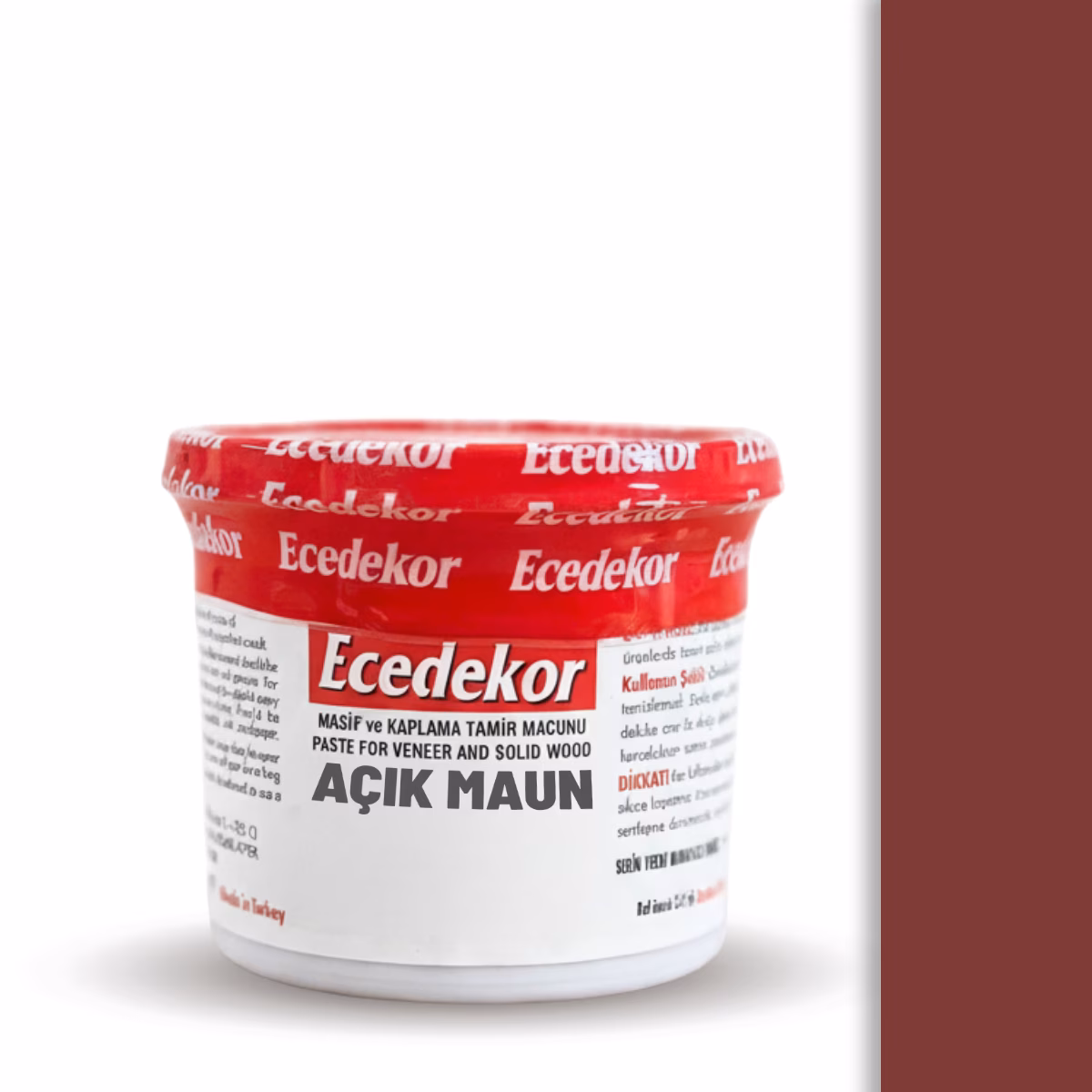 Ahşap Tamir Macunu 200 gr Bardak – Çatlak Delik Dolgu Macunu A. Maun
